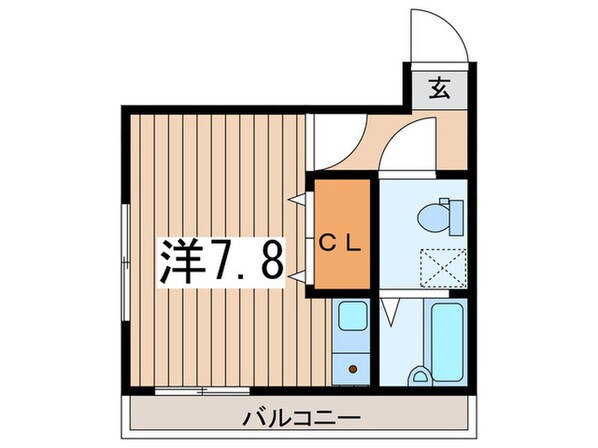 レジデンスいちかわの物件間取画像